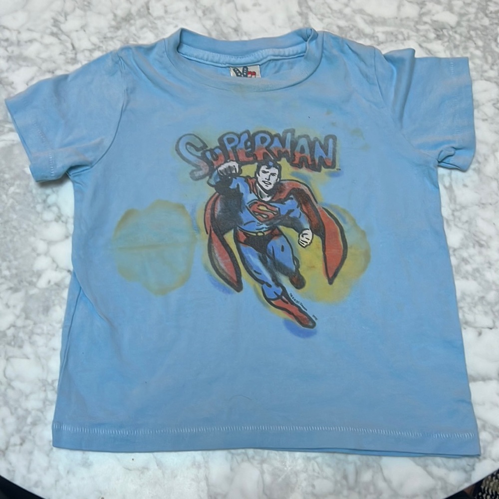 Junk Food Kids Superman T Shirt. 18-24 months